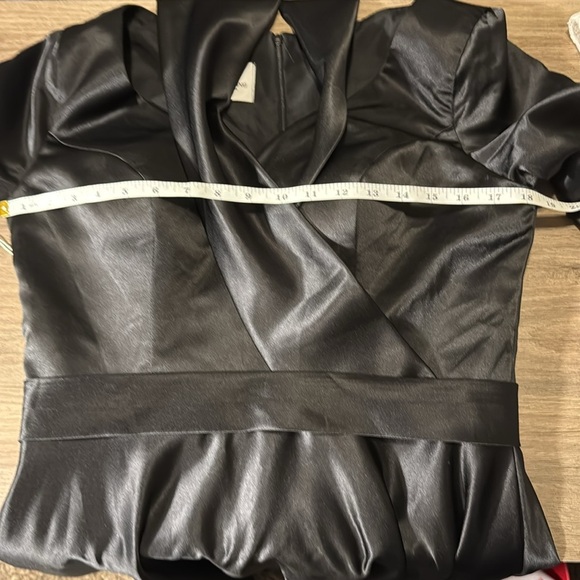 Black formal dress LT Lanting bride dress medium/large - Picture 9 of 12